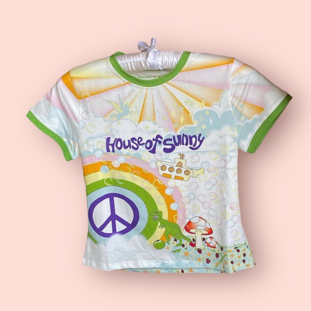 “Pure Imagination Mini Tee” | Size: US 4 | Brand: House of Sunny